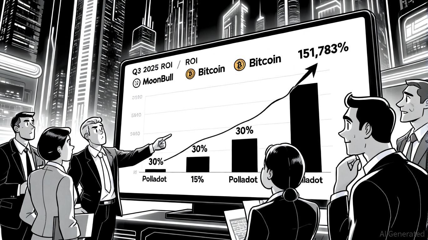 为什么 MoonBull 在 2025 年第四季度的高增长加密货币投资组合表现胜过比特币和 Polkadot？
